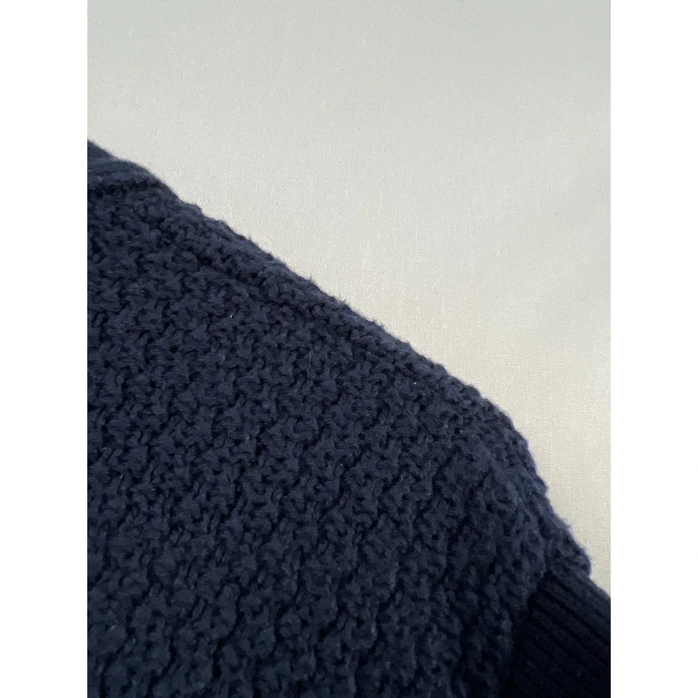 Vintage 90s Jantzen Sweater Vest Mens Large Navy Blue Teal Colorblock  USA Made